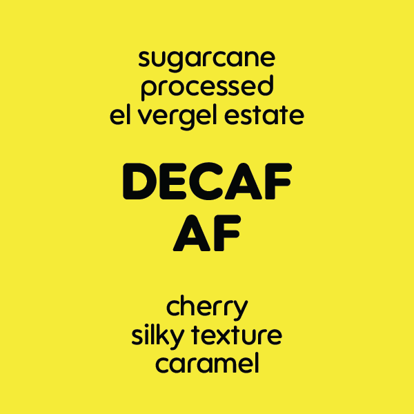 DecafAF - Seasonal Decaf