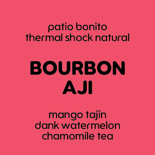 Patio Bonito Thermal Shock Bourbon Aji